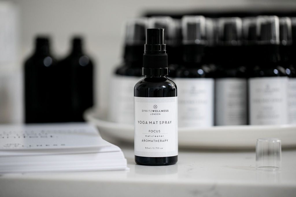 Focus Yoga Mat Spray in Stylist Magazine The Drop