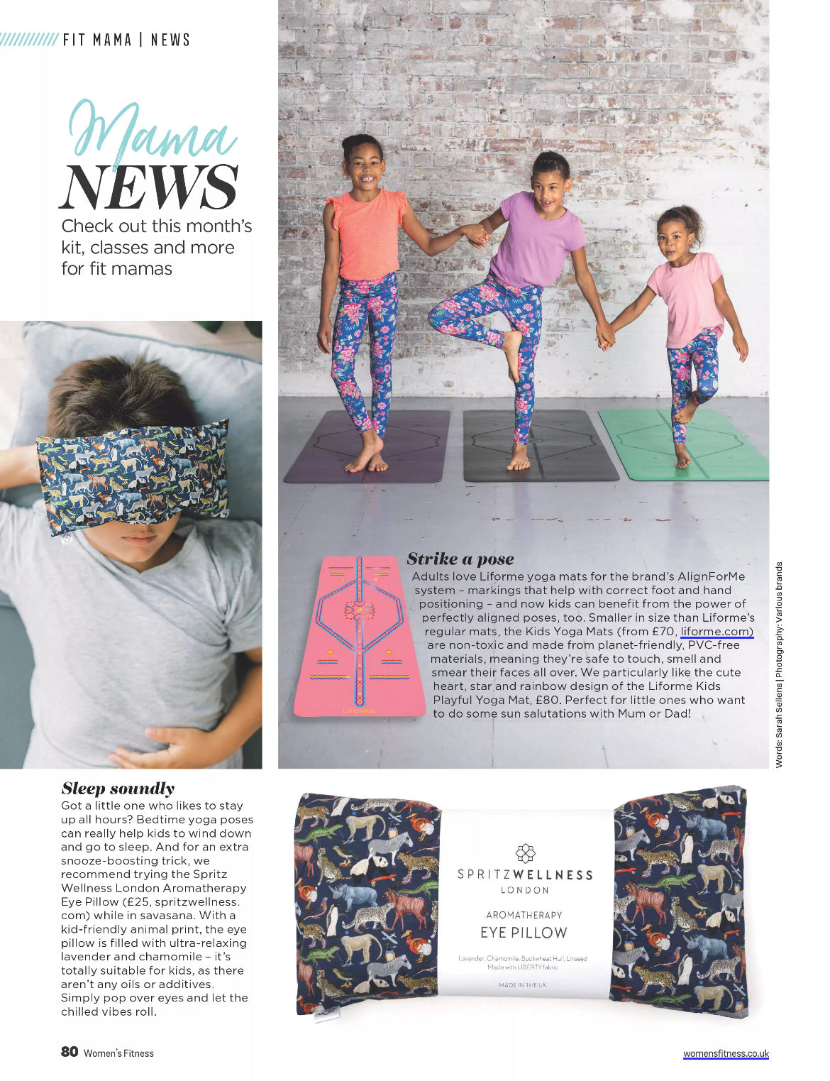 Women’s fitness press release