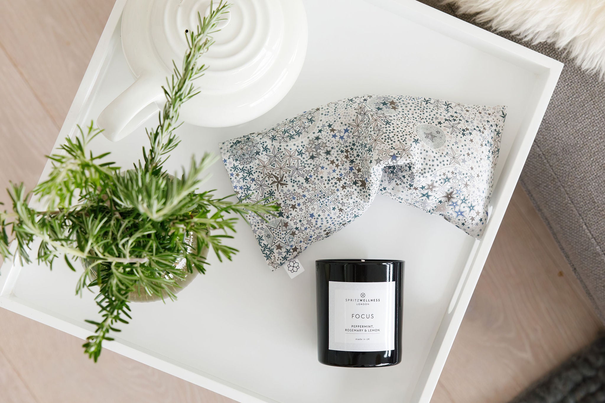 Calming the mind by engaging your senses
