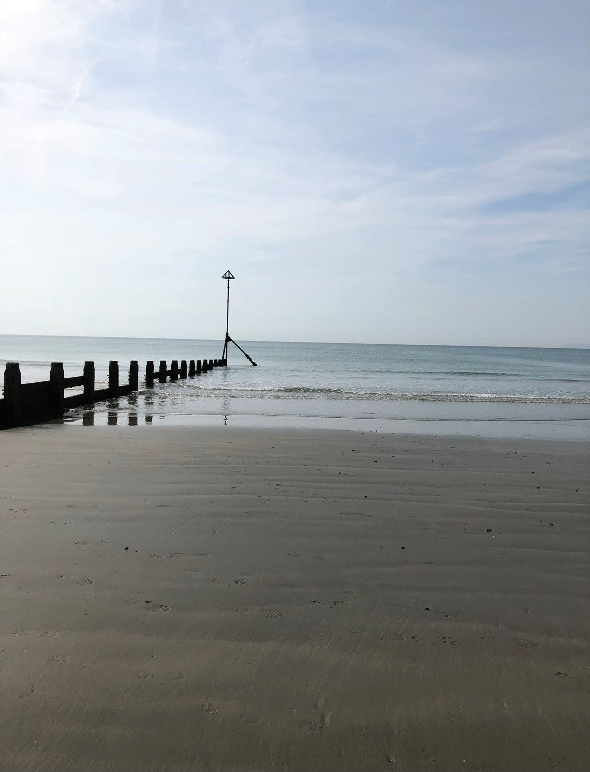 get out in nature for mental health. beach