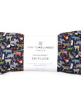 Aromatherapy Eye Pillow in Liberty fabric animal print. Eye pillows are for yoga meditation, relaxation and sleep. Great for children who struggle with sleep.
