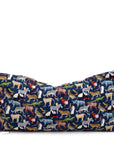 Aromatherapy Eye Pillow in Liberty fabric animal print. Eye pillows are for yoga meditation, relaxation and sleep. Great for children who struggle with sleep.