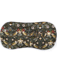 Luxury Aromatherapy Eye Mask - Strawberry Thief Dark Green