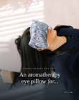 Aromatherapy Liberty Print Eye Pillow - Hera Blue, Spritz Wellness