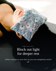 Aromatherapy Liberty Print Eye Pillow - Hera Blue, Spritz Wellness