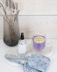 Luxury Aromatherapy Eye Mask - Lodden Blue