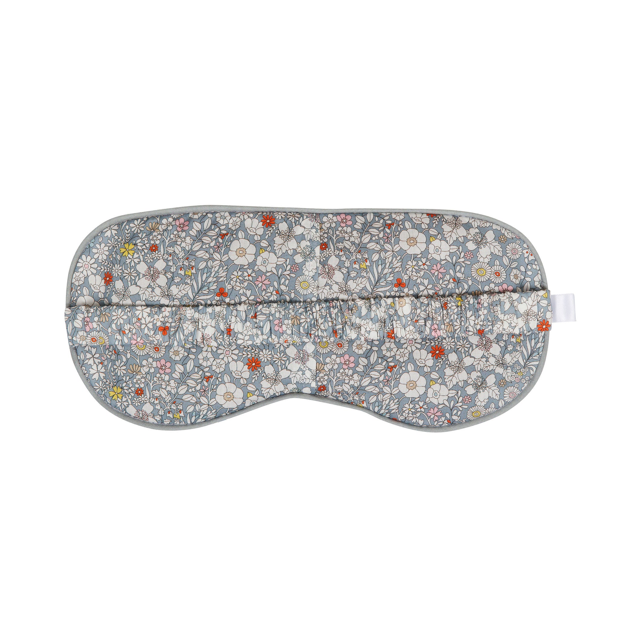 Luxury Aromatherapy Eye Mask - Grey Flowers