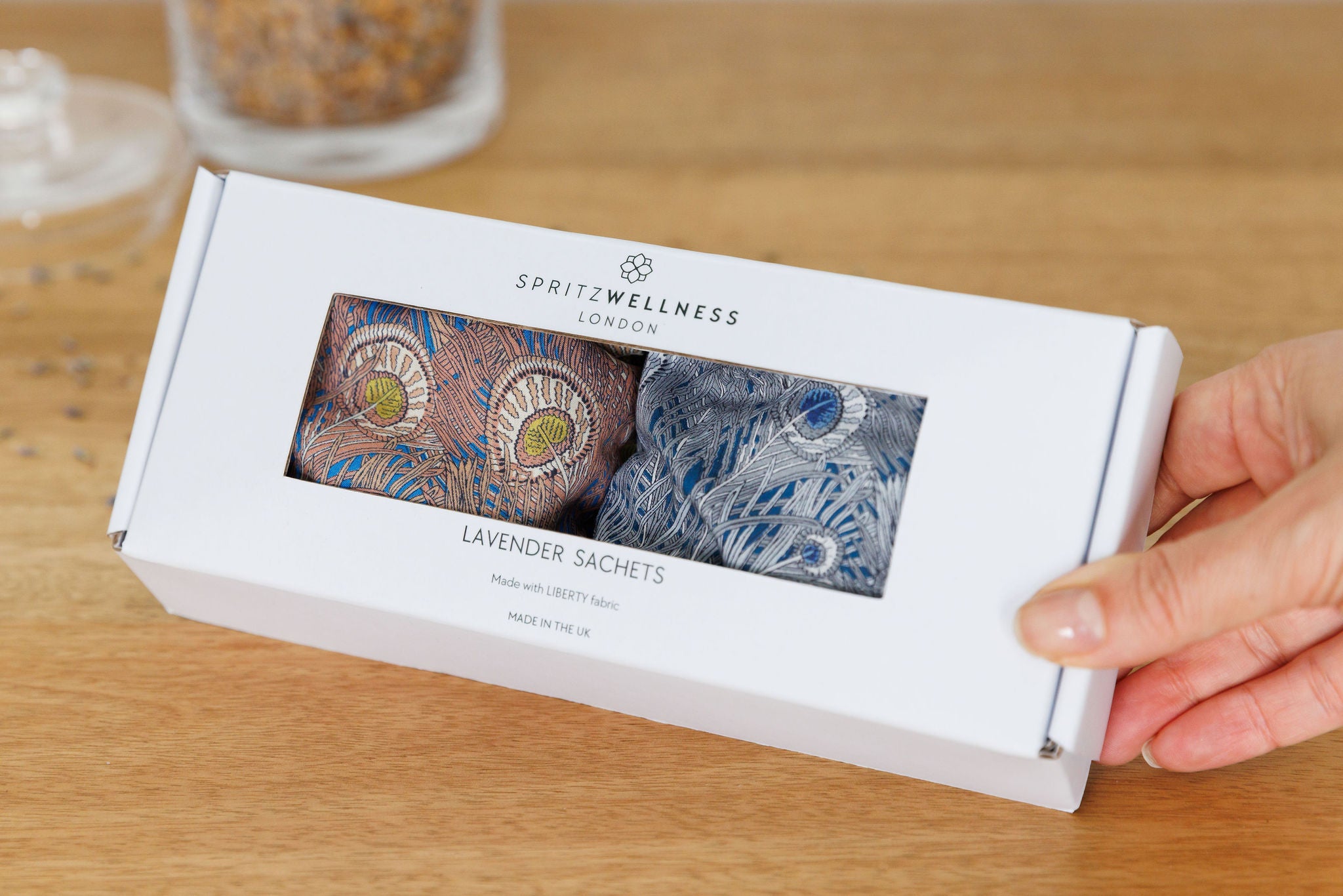 Spritz Wellness Lavender Sachets use as a sleep aid or to refresh closets