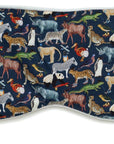 Lavender Animal Liberty Print Eye Mask | Spritz Wellness