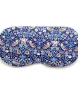Luxury Aromatherapy Eye Mask - Strawberry Thief Light Blue