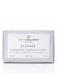 cleanse body soap  all natural with activated charcoal sustainable packaging.