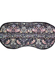 Lavender eye mask made with Liberty London Strawberry Thief grey fabric by Spritz Wellness