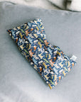 Aromatherapy Eye Pillow in Liberty fabric animal print. Eye pillows are for yoga meditation, relaxation and sleep. Great for children who struggle with sleep.