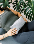 Aromatherapy Eye Pillow - Soft Plain Grey