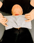 Spritz Wellness Aromatherapy Eye Pillow - 100% Soft Cotton Grey