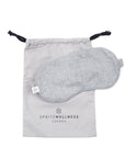 Spritz Wellness Luxury Aromatherapy Eye Mask - Soft Grey