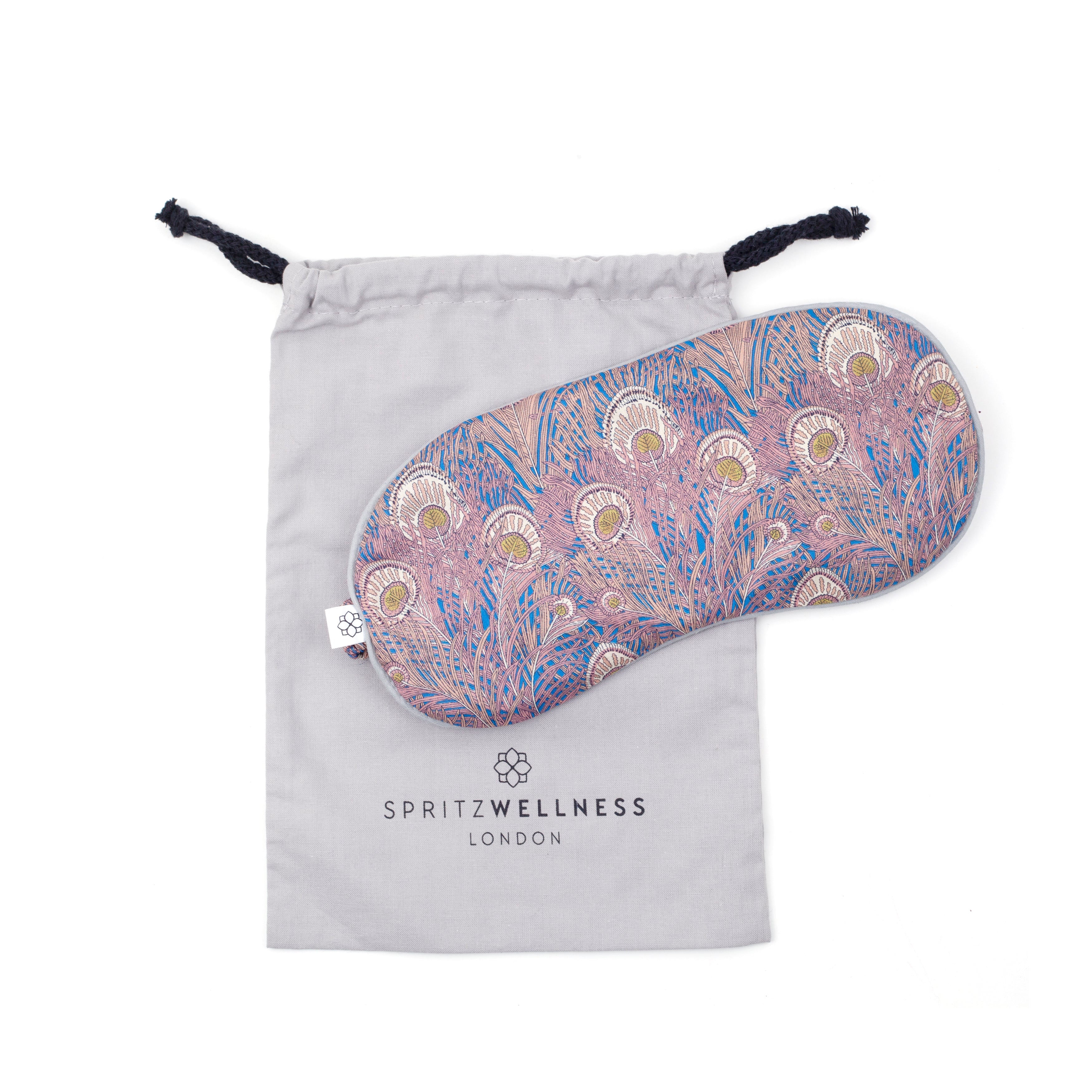 Spritz Wellness  Luxury Aromatherapy Eye Mask - Hera Brown