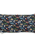 Aromatherapy Eye Pillow in Liberty fabric animal print. Eye pillows are for yoga meditation, relaxation and sleep. Great for children who struggle with sleep.