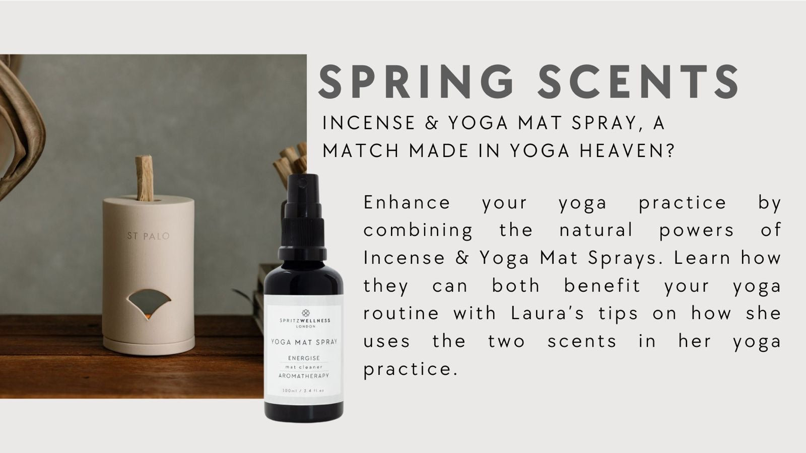 Palo Santo and essential oils to enhance your yoga practice, Spritz Wellness