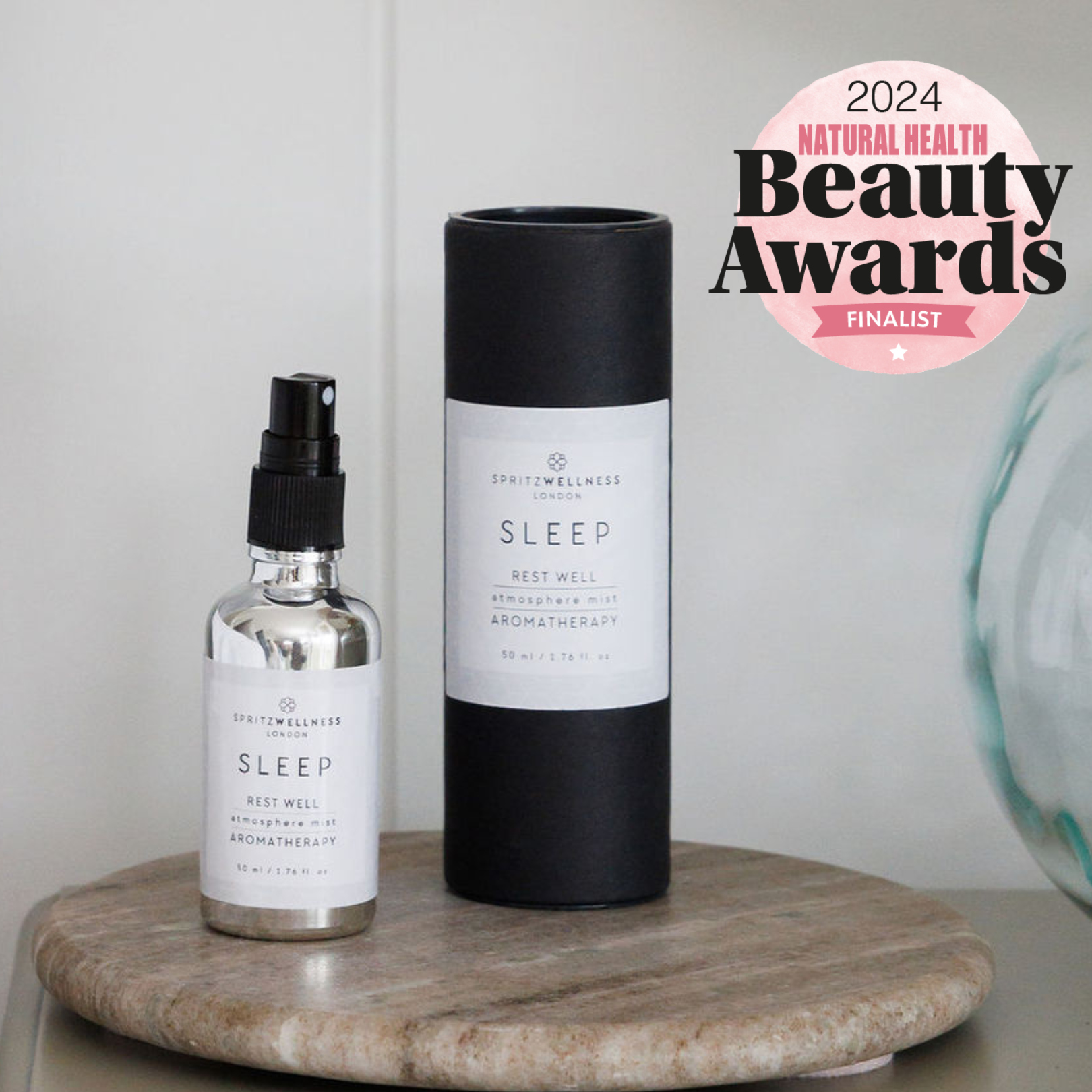 Spritz Wellness Sleep Spray with natural essential oils