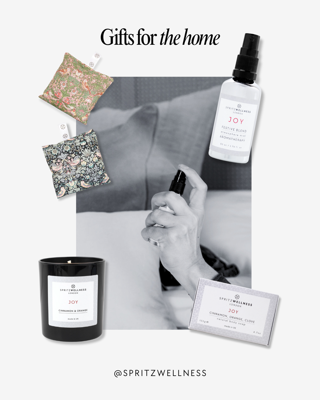 Wellness gifts for the home from Spritz Wellness