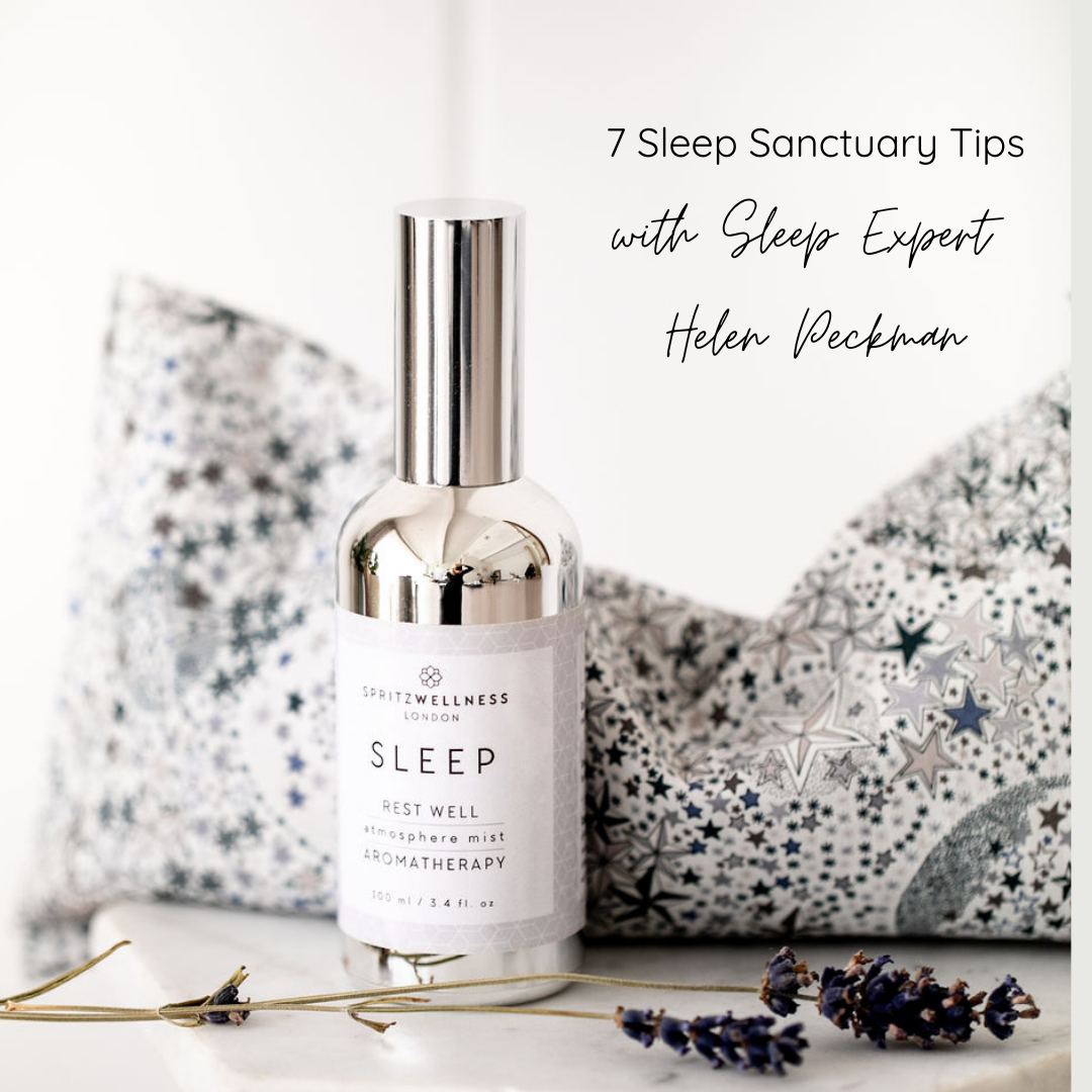Sleep tips with expert Helen Peckman, Spritz Wellness