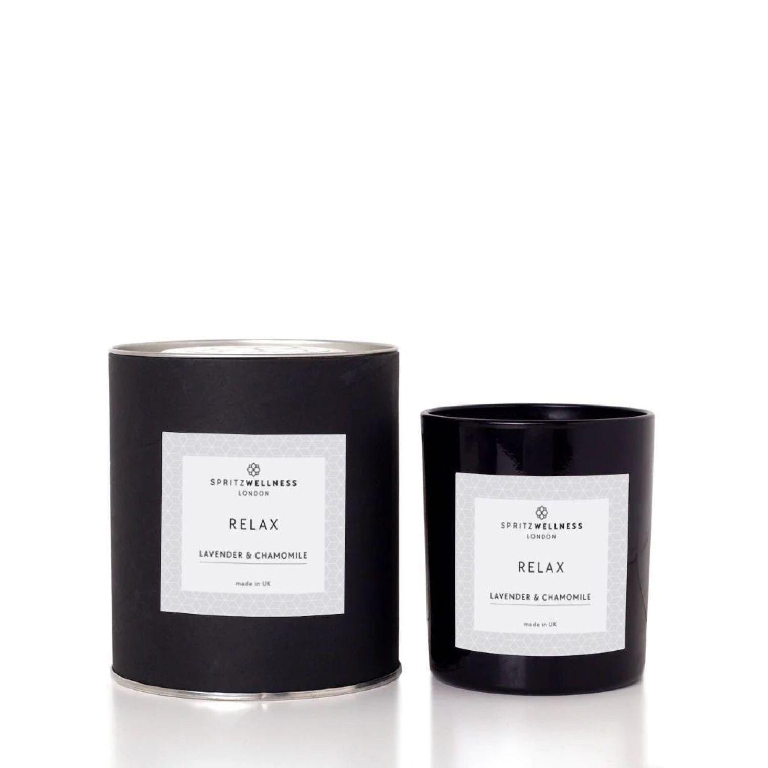 The Relax aromatherapy candle from Spritz Wellness