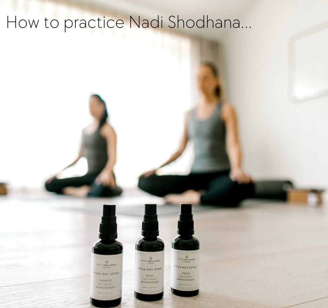 Alternate nostril breathing to steady the mind, Spritz Wellness