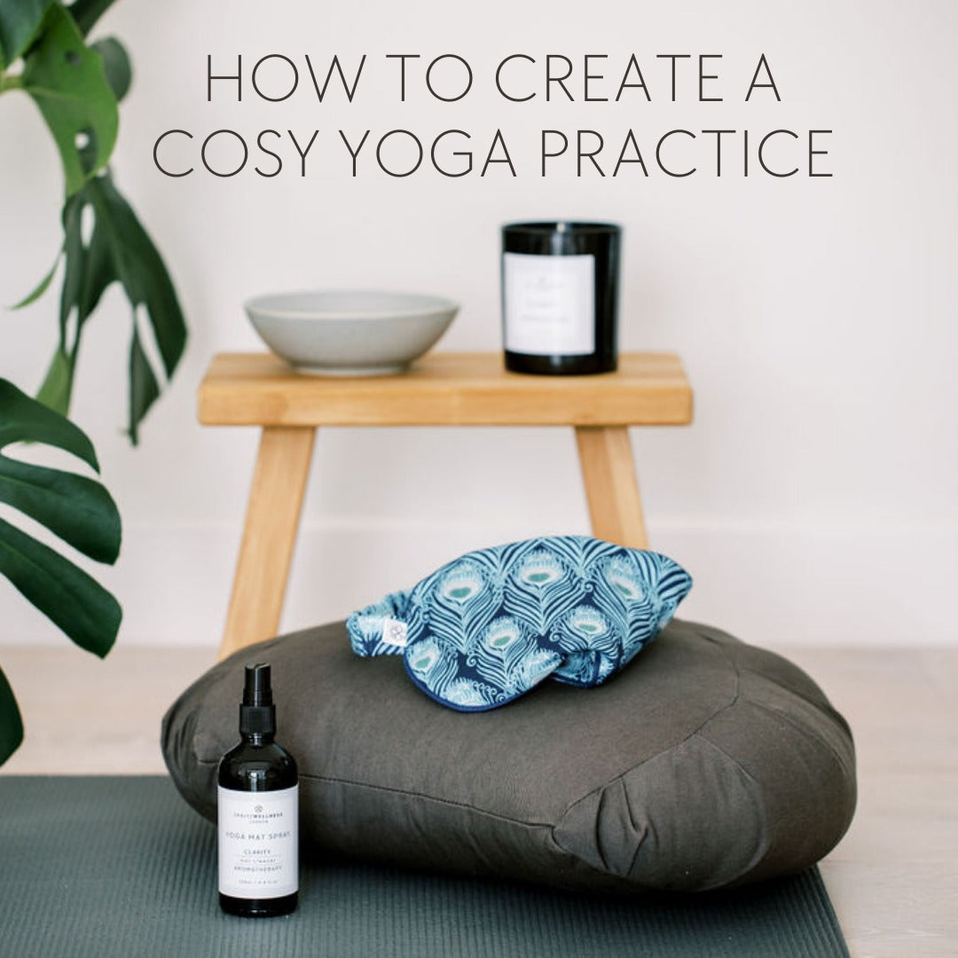 Create a cozy yoga space