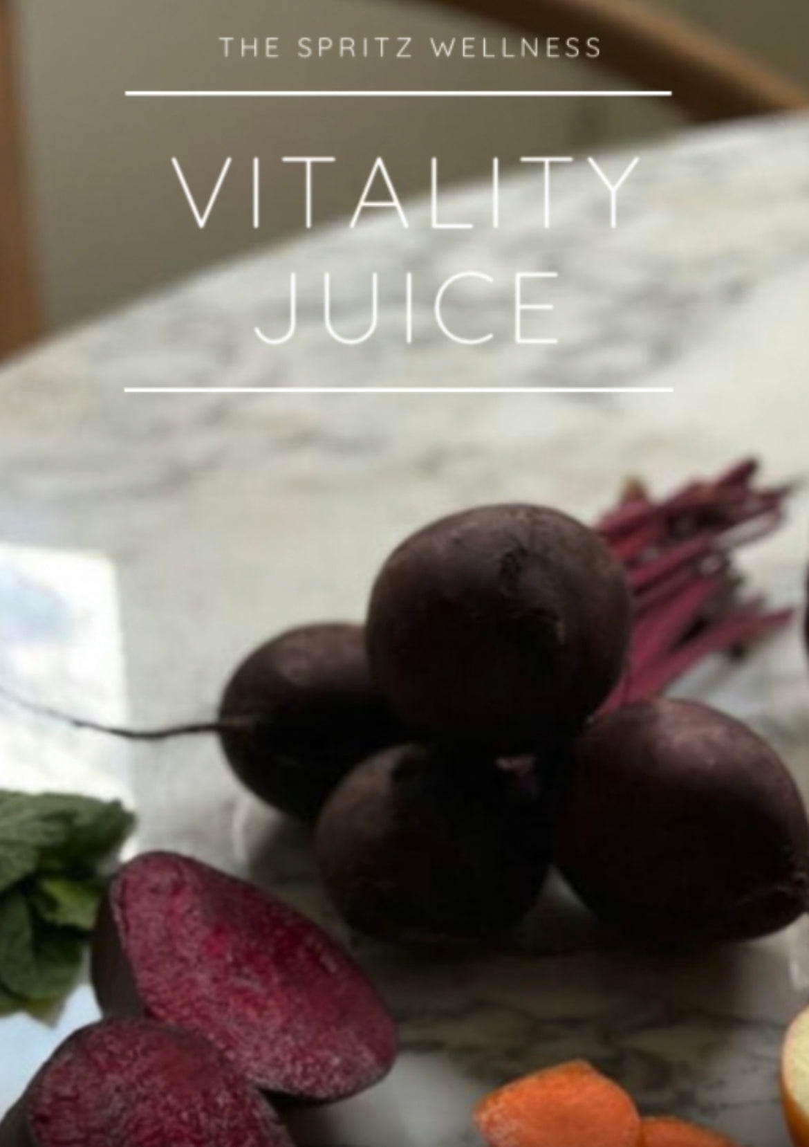 Vitality Juice Spritz Wellness
