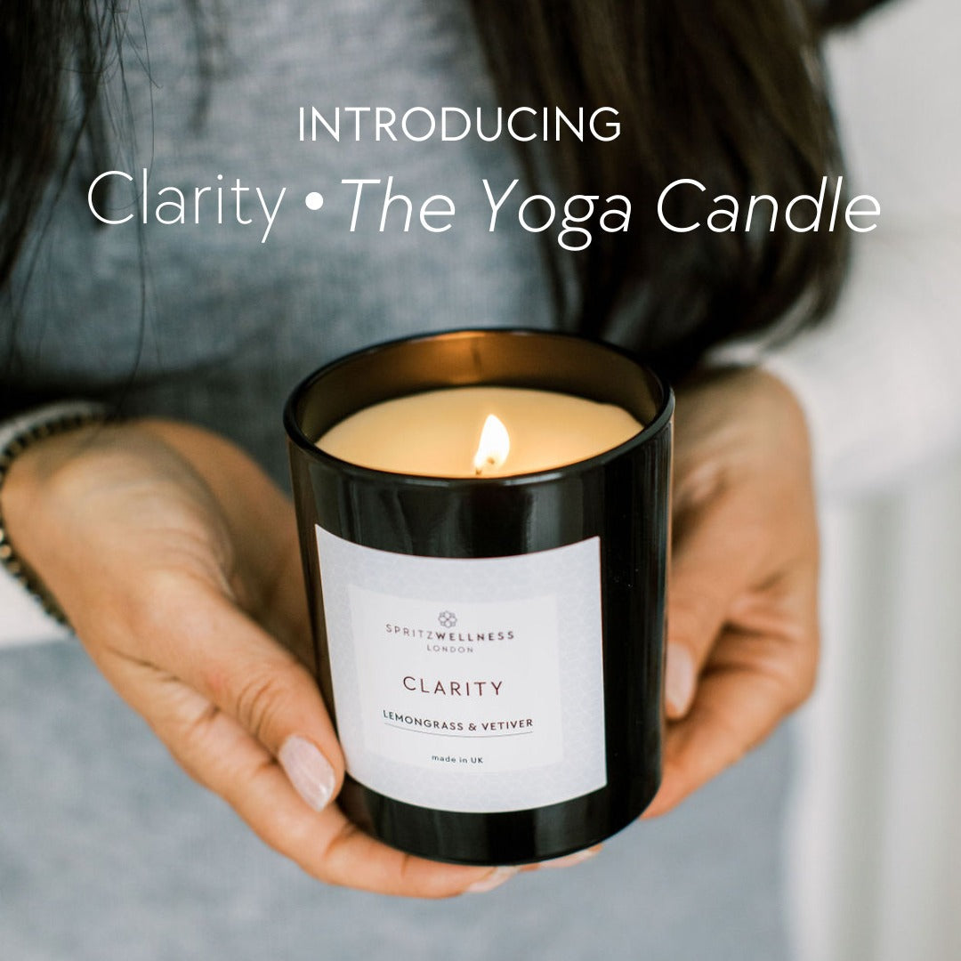 New luxury aromatherapy essential oil candle, Spritz Wellness
