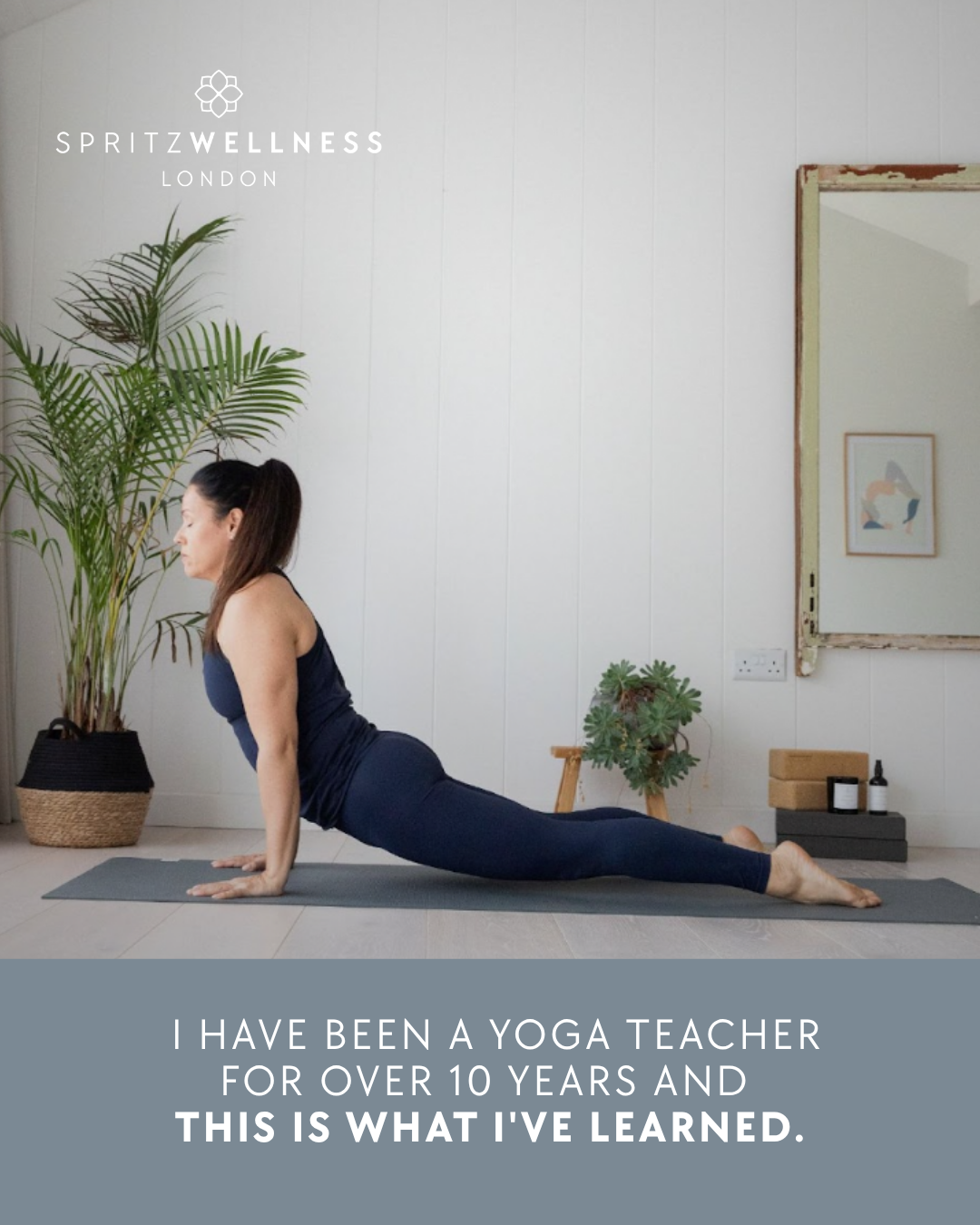 Yoga teacher Laura Colucci, founder of Spritz Wellness