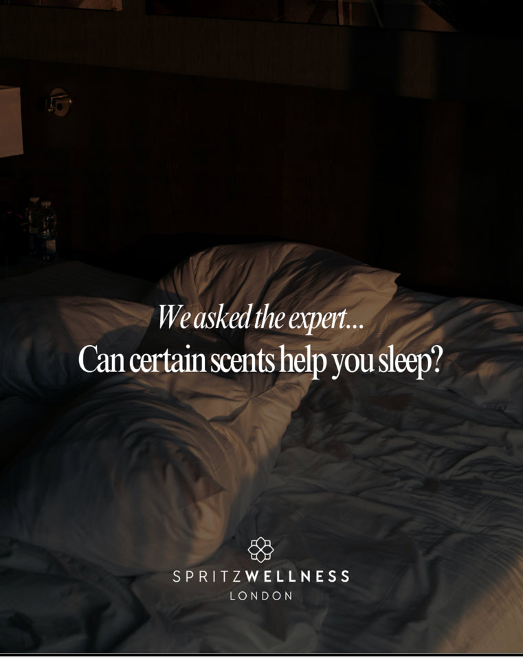 Sleep series exploring whether scent helps sleep, Spritz Wellness