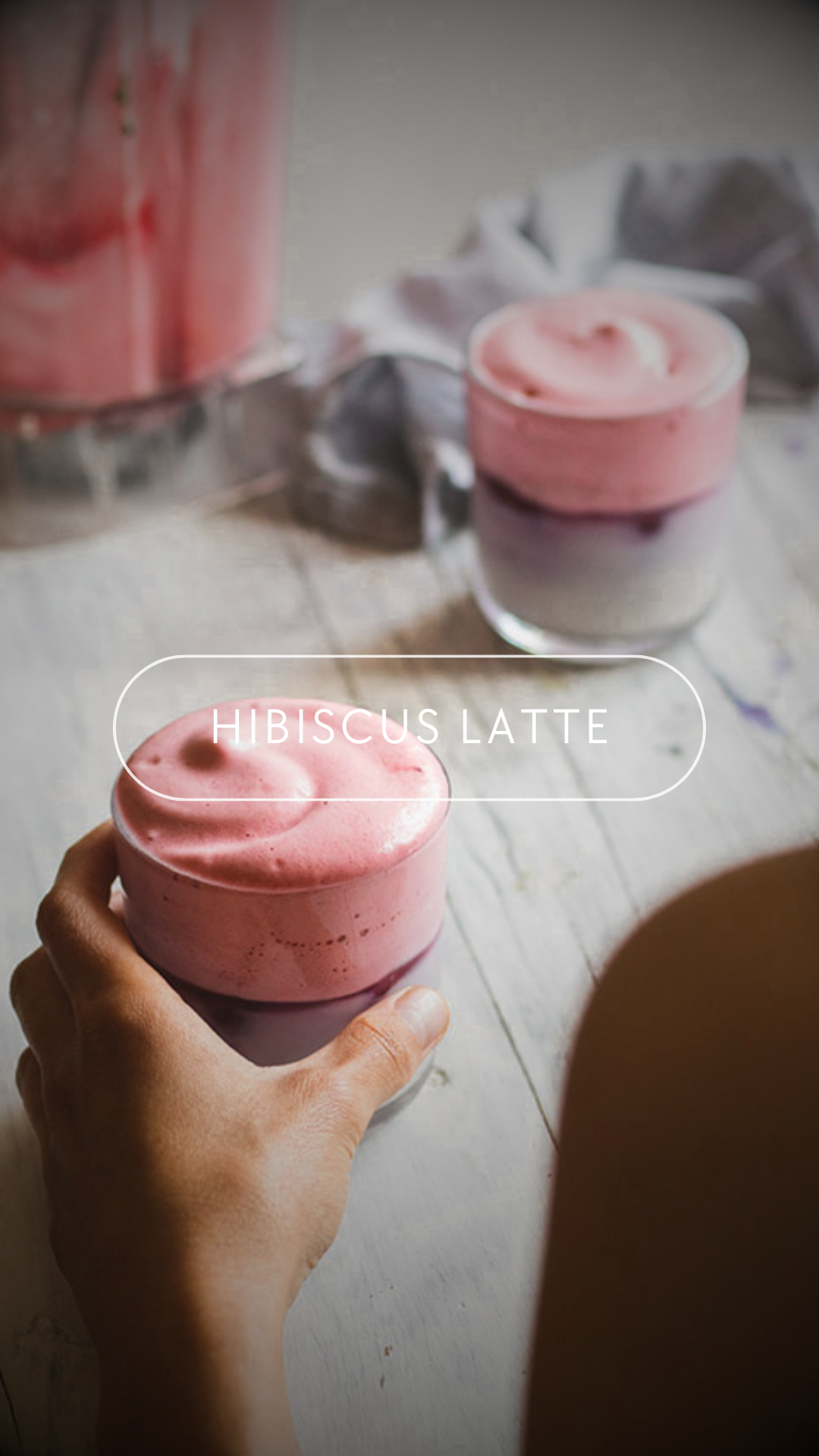 Hibiscus in skincare and lattes, Spritz Wellness Relax body scrub