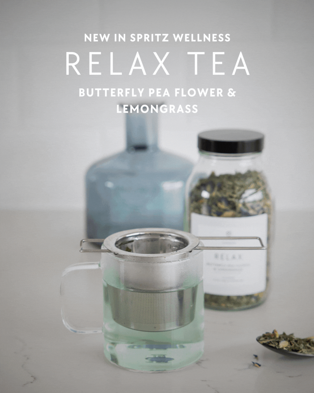Spritz Wellness Relax herbal tea blend
