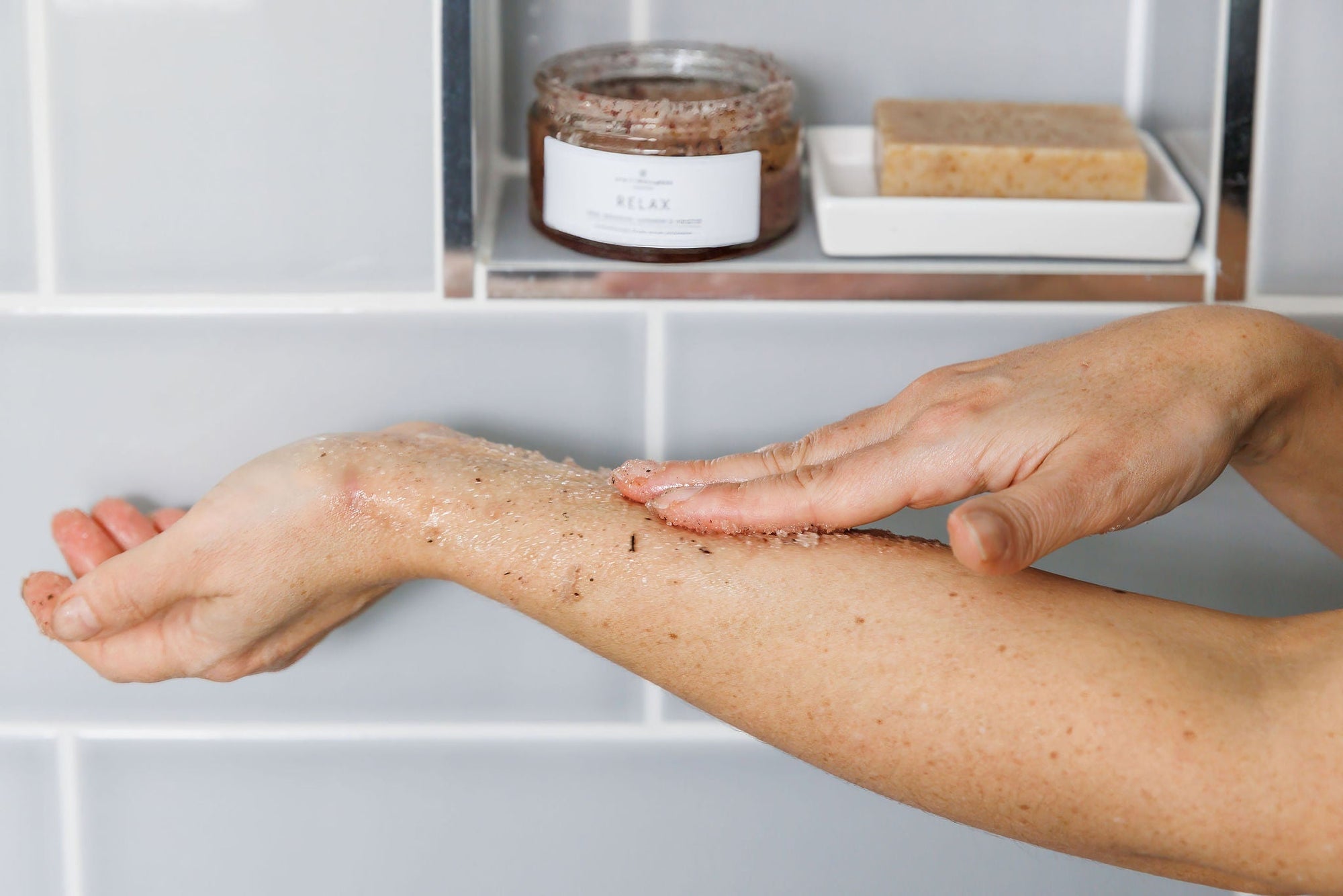 How to use a sugar scrub for glowing skin, Spritz Wellness