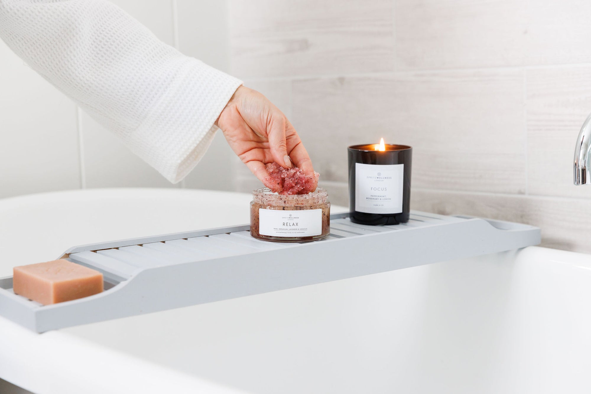 Introducing our new all-natural essential oil body scrubs