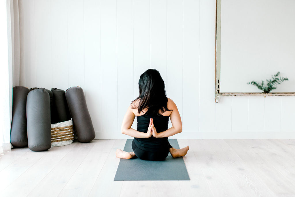 Creating a sacred yoga space at home, Spritz Wellness