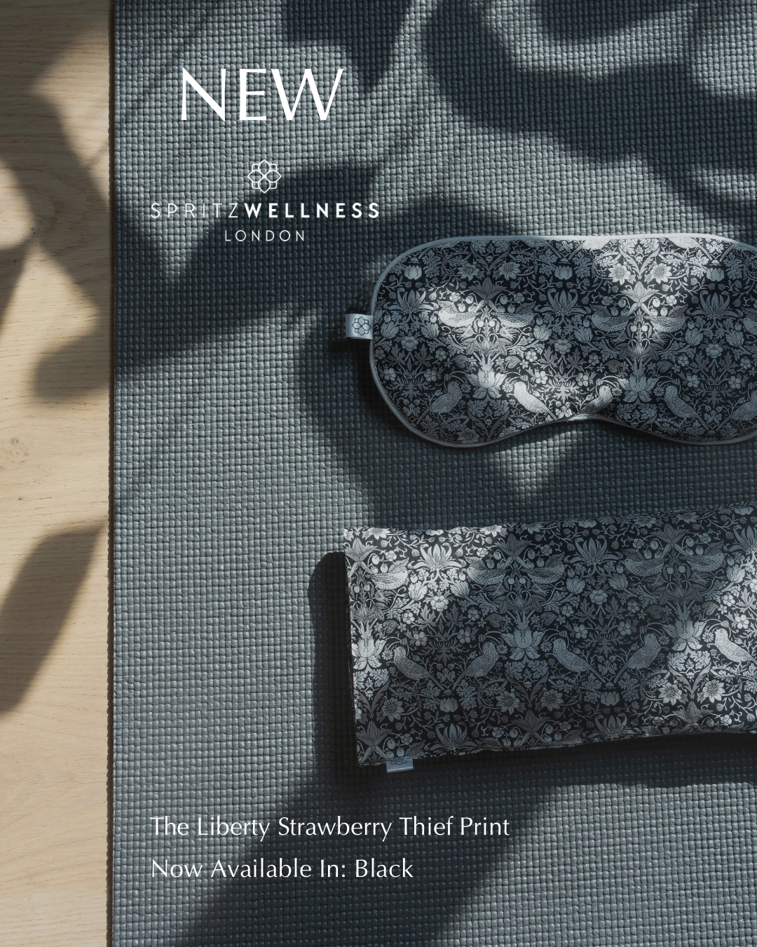 New Liberty print eye pillow from Spritz Wellness