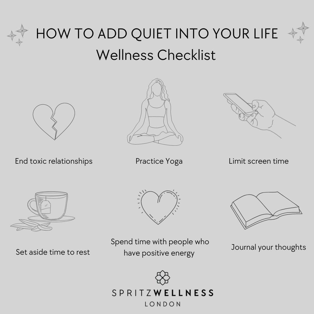 Bringing quiet and calm into your life, Spritz Wellness