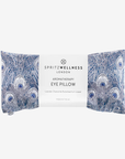 Spritz Wellness London aromatherapy eye pillow with packaging on a white background