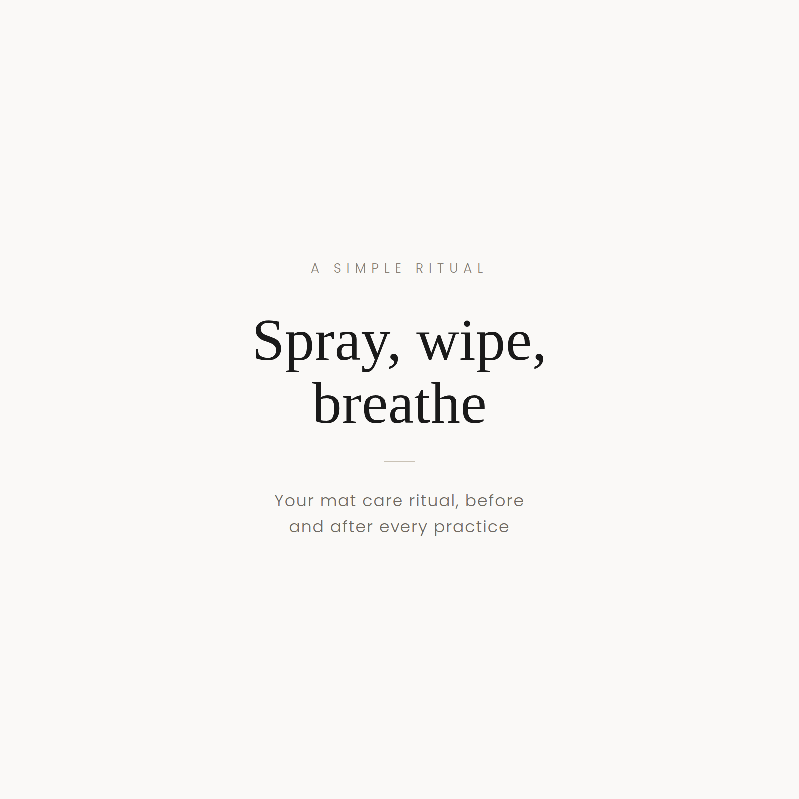 Yoga Mat Spray - ENERGISE, Spritz Wellness