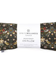 Strawberry Thief Dark Green aromatherapy eye pillow