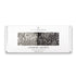 A box of two monochrome patterned lavender sachets from SpritzWellness, with a clear window displaying the contents.