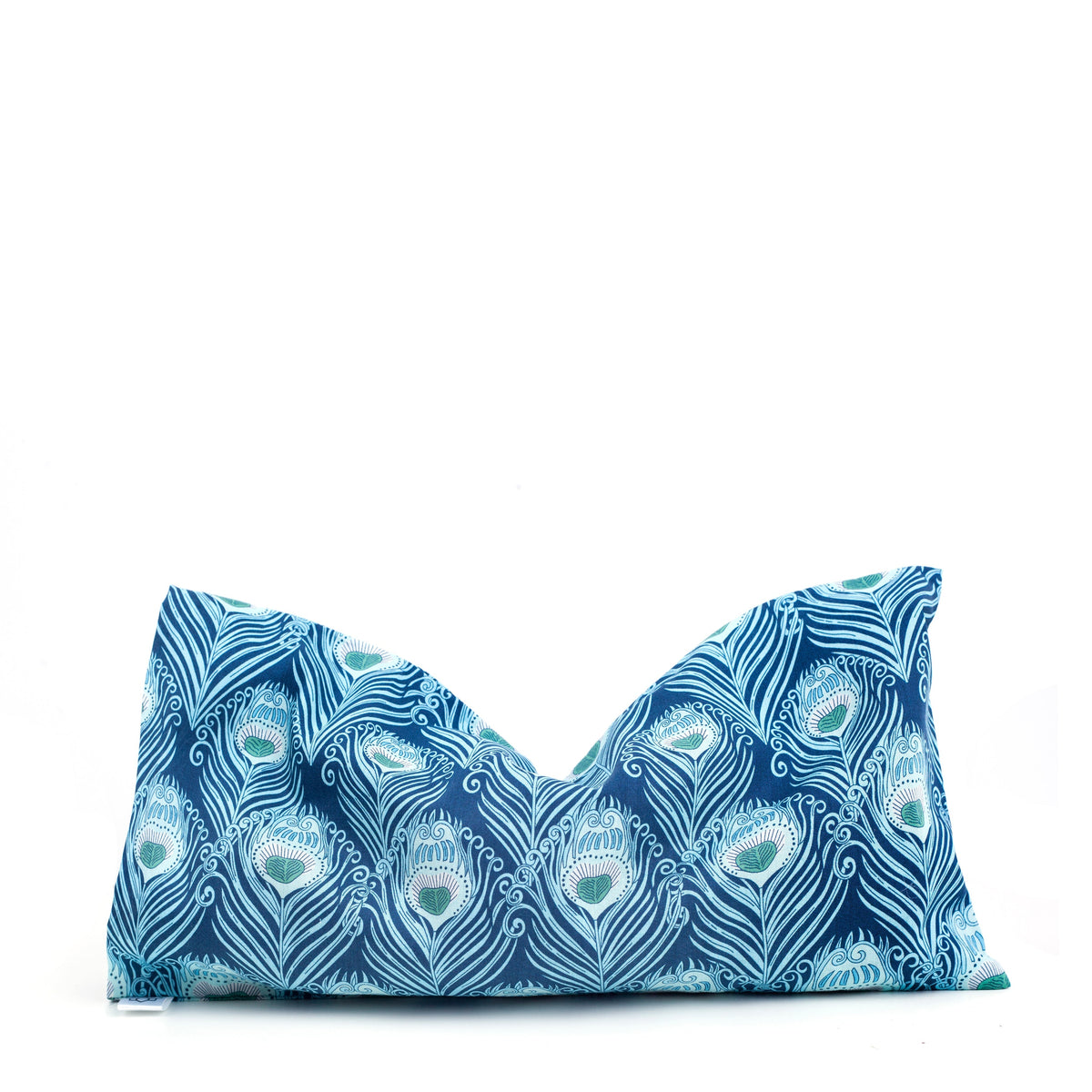 Caesar Blue Liberty print aromatherapy eye pillow, Meditation Ritual Kit