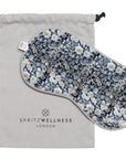 Luxury Lavender Eye Mask - Floral Blue