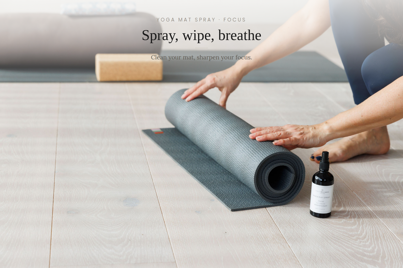 Yoga Mat Spray - FOCUS, Spritz Wellness