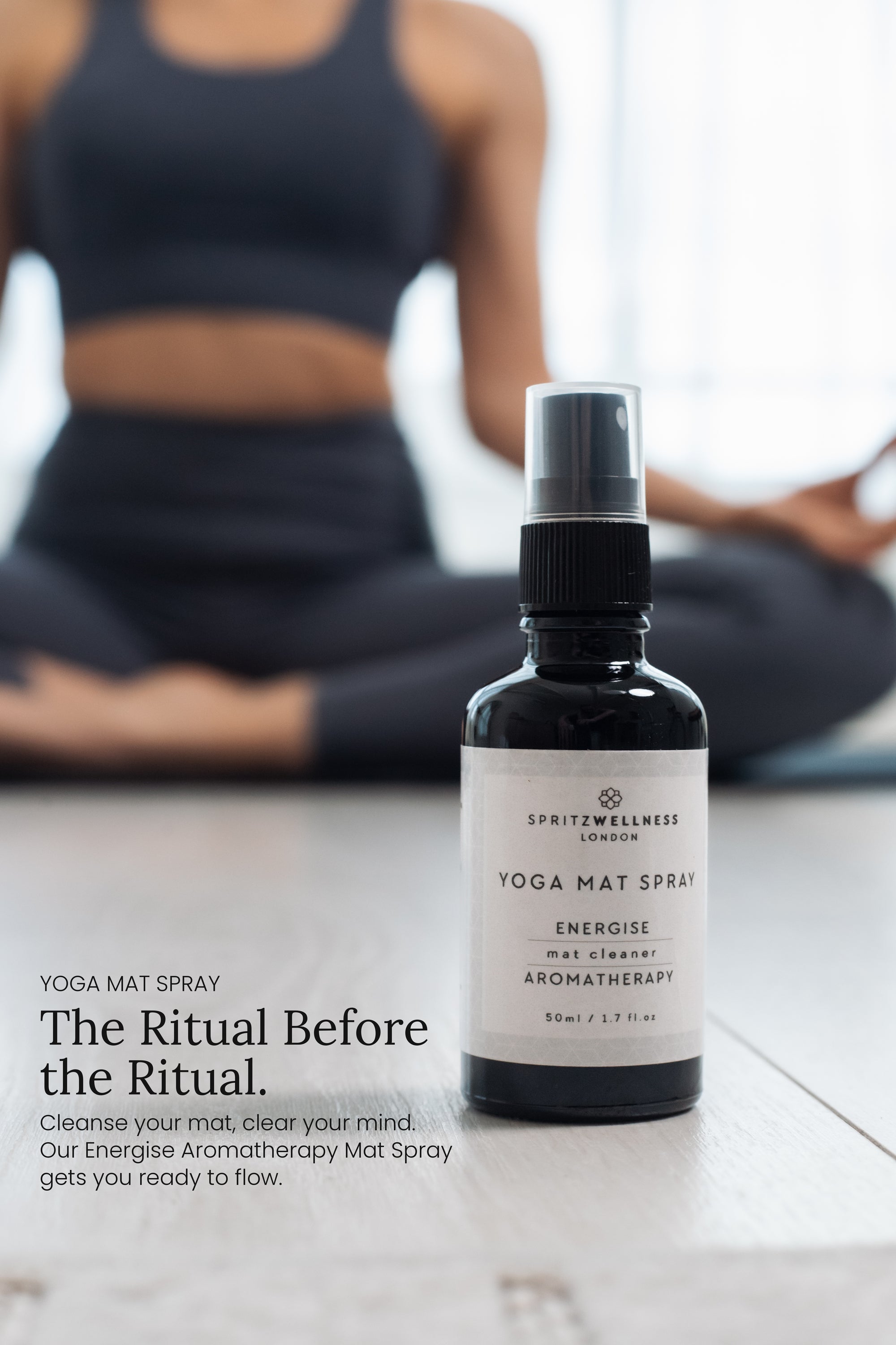 Yoga Mat Spray - ENERGISE, Spritz Wellness