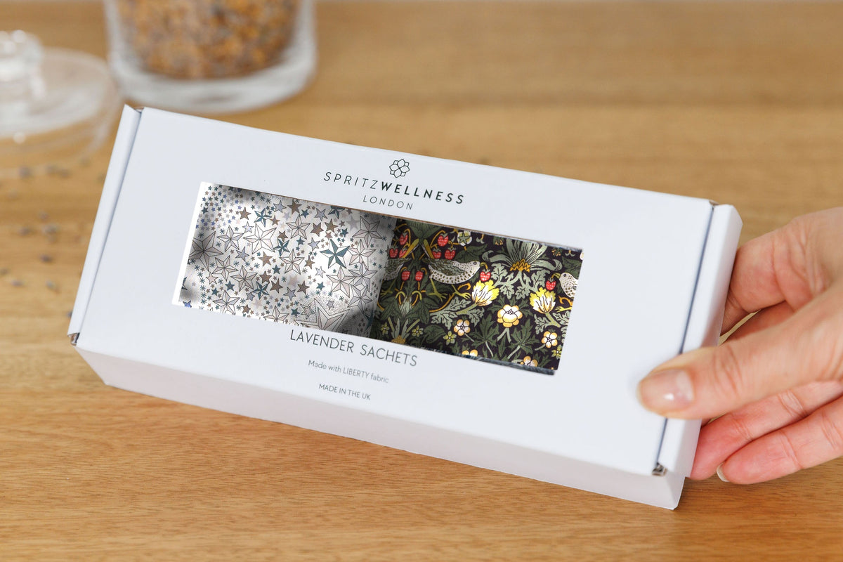 Lavender Sachets - Strawberry Thief &amp; Star