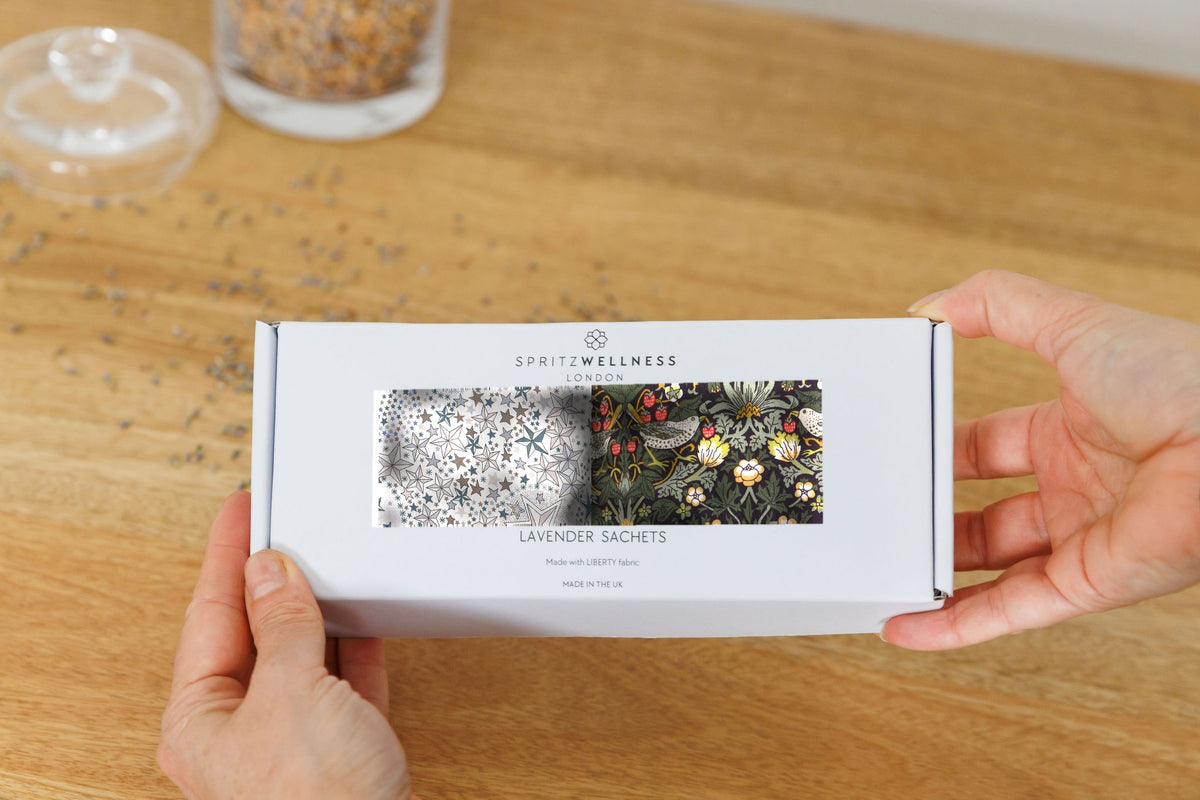 Lavender Sachets - Strawberry Thief &amp; Star